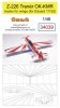 Omask 34039 Z-226 Trener OK-KMR masks for wings (Eduard 11143) 1/48